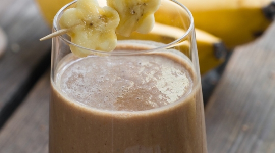 Milkshake banana e cioccolate