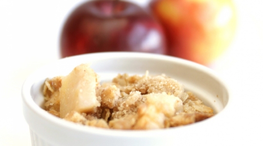 Crumble alle mele della nonna