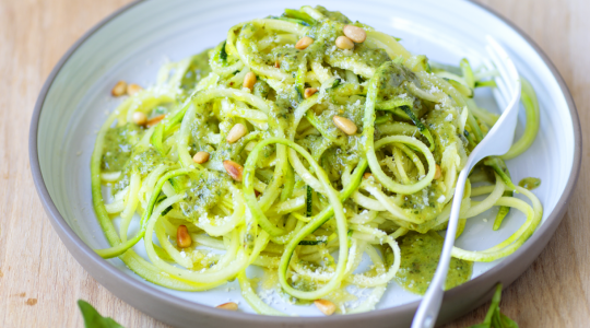 Zucchine al pesto