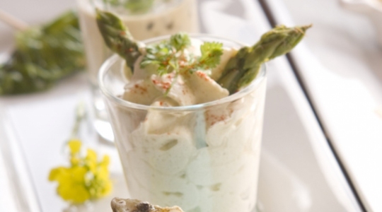 Emulsione di asparagi