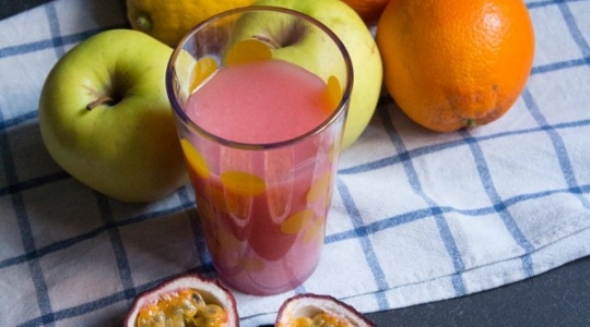 Succo mela, aloe e frutta della passione, cravatteaifornelli.net
