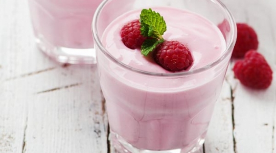 Smoothie rosa al tofu 