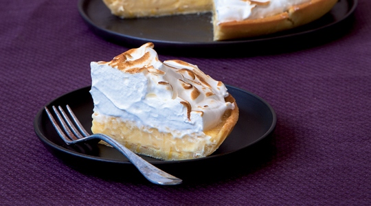 Torta al limone meringata