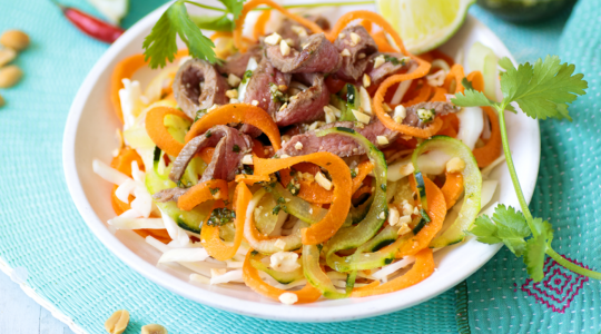 Salade thaïe spiral